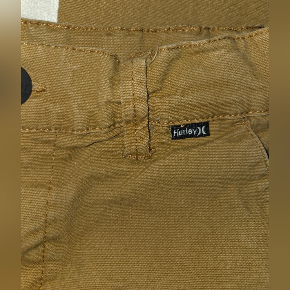 Hurley Boys Chino Pants Youth Size 12 Straight Leg - Picture 4 of 5